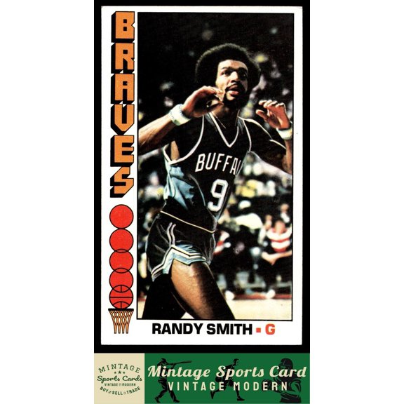 1976-77 Topps Randy Smith #40 Buffalo Braves Basketball Card