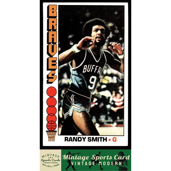 1976-77 Topps #40 Randy Smith Buffalo Braves NBA Basketball Card