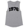 thumbnail image 1 of 1976 College Style Women's Muscle Tank Medium Heather Grey, 1 of 5