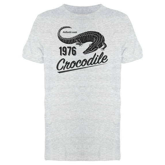 1976 Crocodile Graphic Tee Men's -Image by Shutterstock