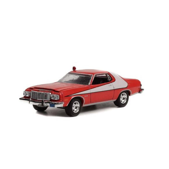 1976 Ford Gran Torino (Crash Ver.), Starsky and Hutch - Greenlight 44955F - 1/64 scale Diecast Car