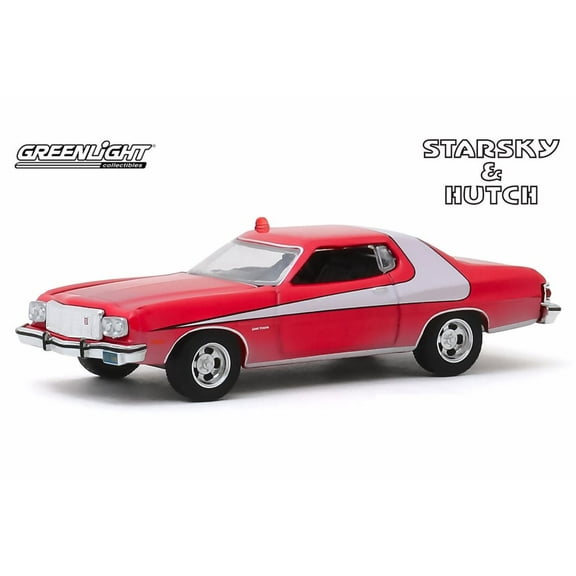 1976 Ford Gran Torino, Starsky and Hutch - Greenlight 44855F/48 - 1/64 scale Diecast Model Toy Car