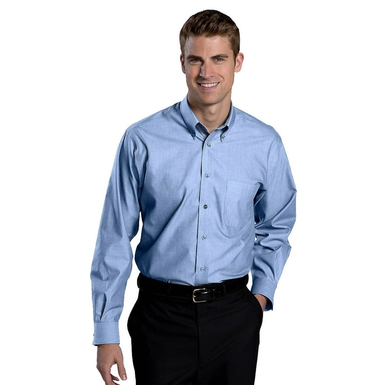 1976 Men's No-irion Button Down Dress Shirt - Walmart.com 1976 Men's No-irion Button Down Dress Shirt - Walmart.com