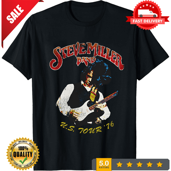 1976 Rock Tour Inspired Graphic Shirt – Vintage Band Music Style Tee S-3XL, LIMITED EDITION-TH65294