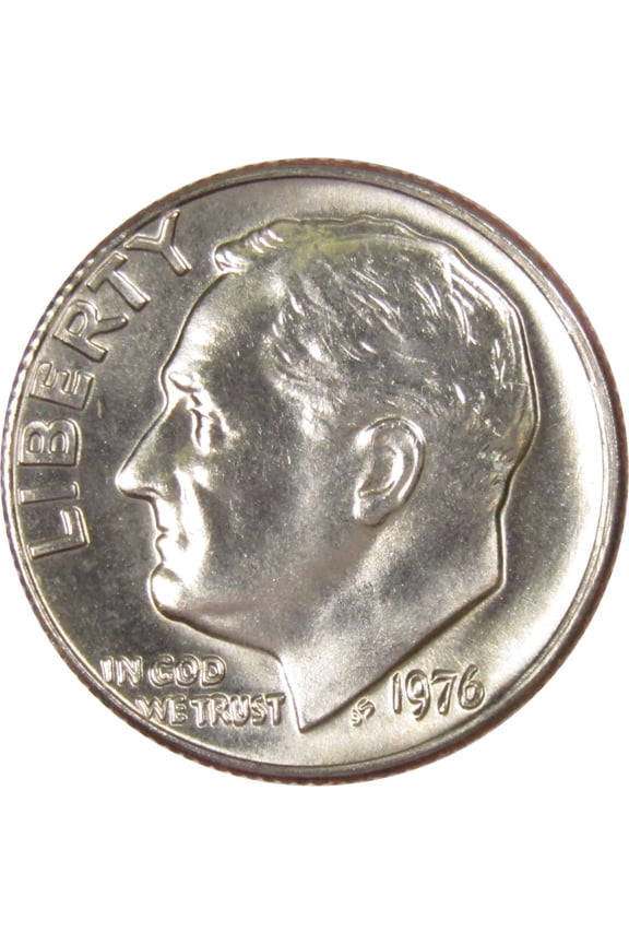 1976 Roosevelt Dime BU Uncirculated Mint State 10c US Coin Collectible