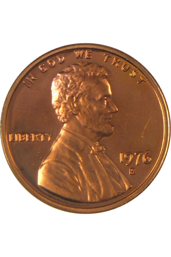 1976 S Lincoln Memorial Cent Choice Proof Penny 1c Coin
