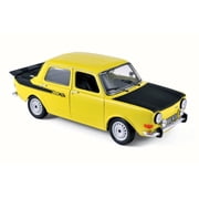 1976 Simca 1000 Rally 2, Maya Yellow - Norev 185708 - 1/18 Scale Diecast Model Toy Car