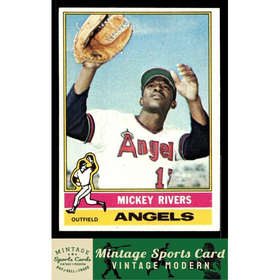 1976 Topps Mickey Rivers #85