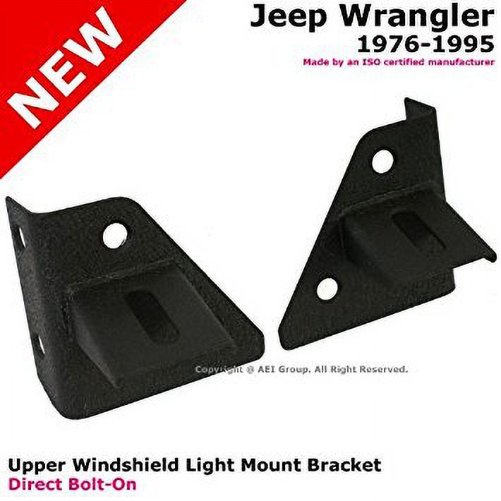 1976 to 1995 Jeep Wrangler 7695 Cj5 Cj7 Cj8 Yj 2 Upper Windshield