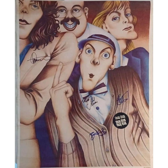 1977 Cheap Trick Poster Wall Art Print with facsimile autographs in 24 x 36 Inch Poster