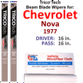 thumbnail image 1 of 1977 Chevrolet Nova Beam Blade Wipers (Set of 2), 1 of 3
