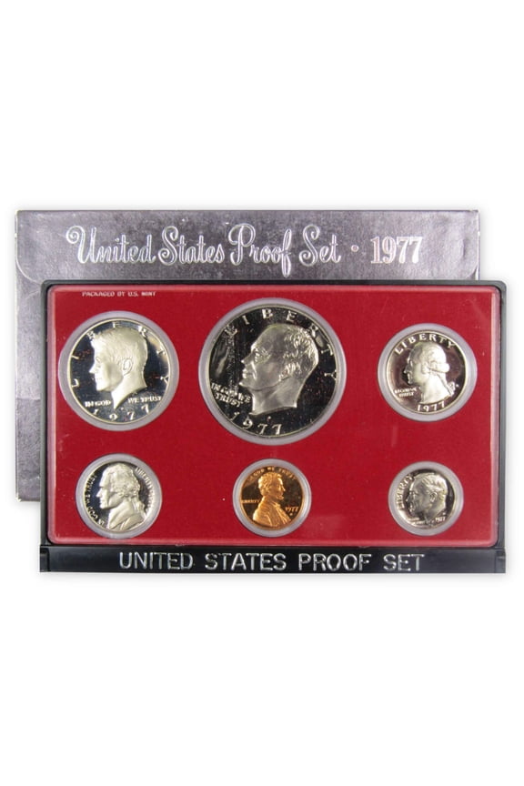 1977 Clad Proof Set U.S. Mint Original Government Packaging OGP