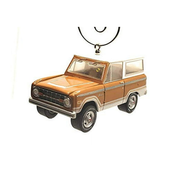 1977 Ford Bronco Ranger Christmas Ornament 1:64 Carmel