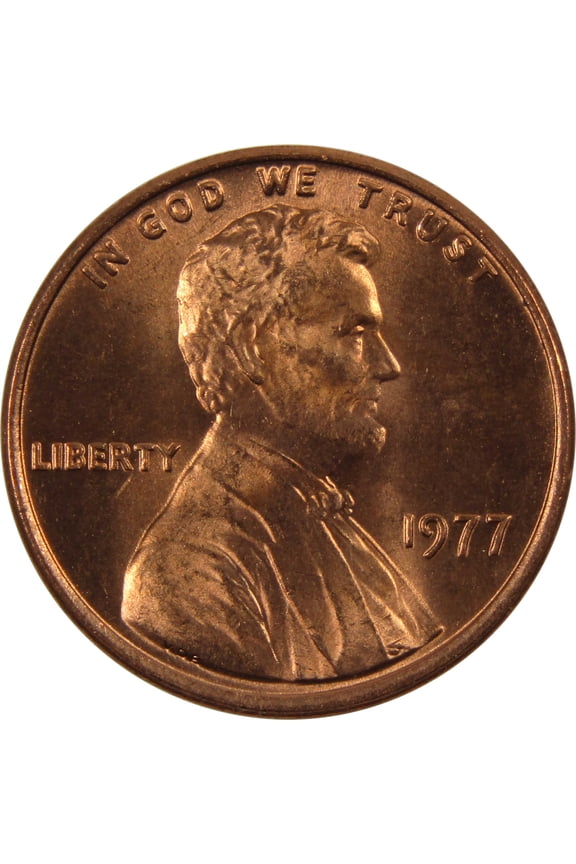 1977 Lincoln Memorial Cent BU Uncirculated Penny 1c Coin