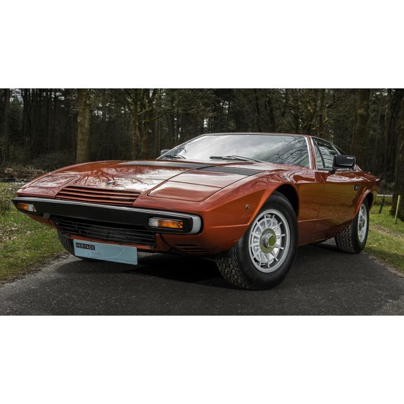 1977 Maserati Khamsin - 20x30 Inch Laminated Poster - Stunning Detail and Bold Colors