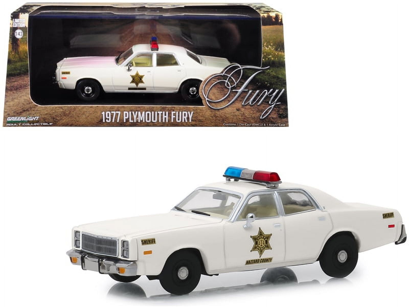 グリーンライト　1977 PLYMOUTH FURY 警察車両 1/43 グリーンライト 1977 PLYMOUTH FURY 警察車両 1/43 グリーン