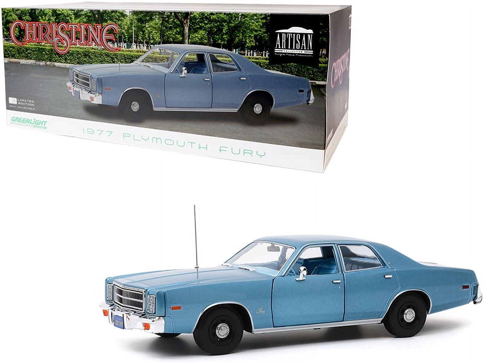1977 Plymouth Fury Steel Blue (Detective Rudolph Junkins