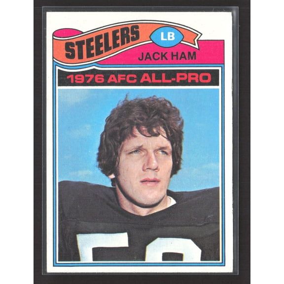 1977 Topps Jack Ham #140 1976 AFC All-Pro