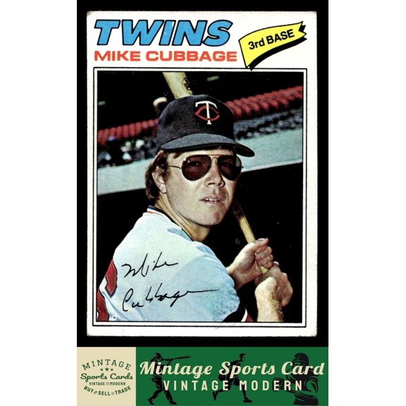 1977 Topps Mike Cubbage #149 Minnesota Twins Baseball Card