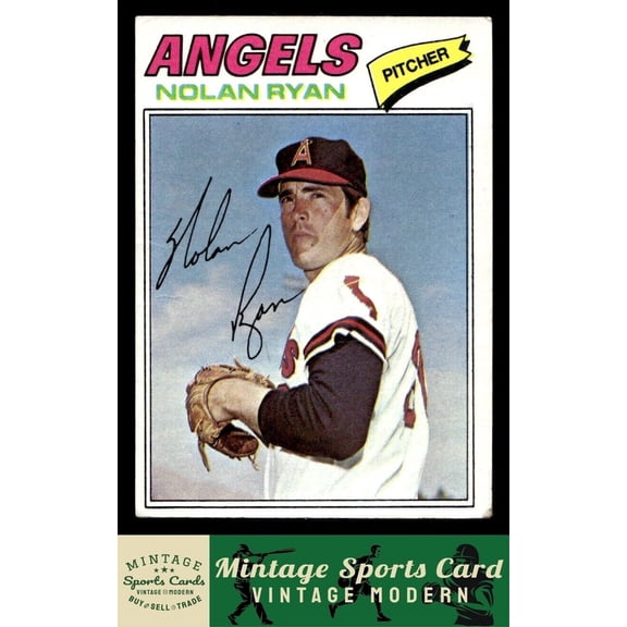 1977 Topps Nolan Ryan #650 California Angels Baseball Card
