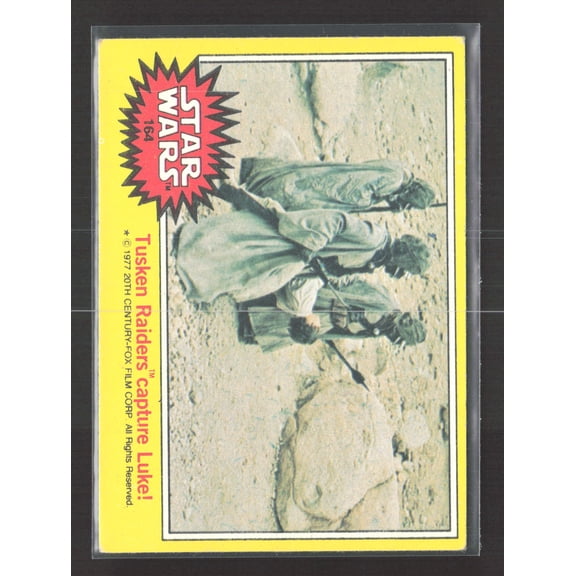 1977 Topps Star Wars Puzzle Back #164