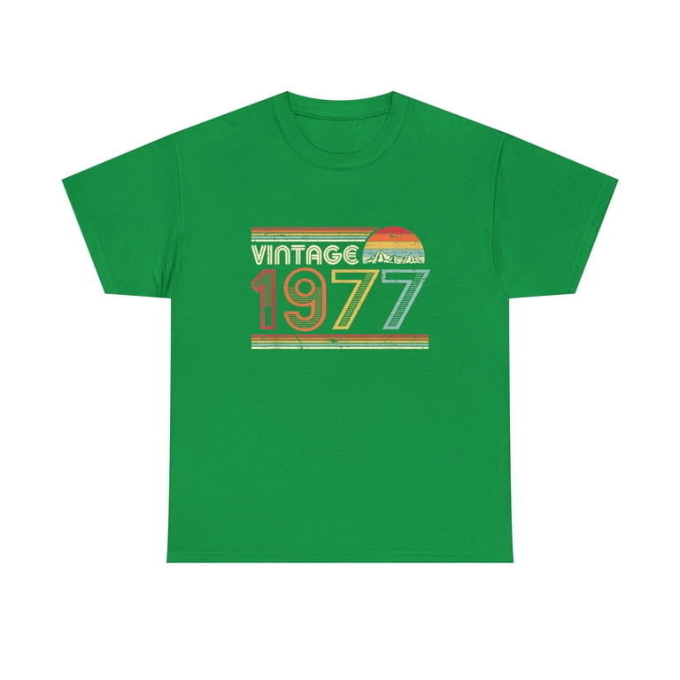 1977 Vintage T Shirt, Birthday Gift Tee. Retro Style Shirt. 1977 Vintage T Shirt, Birthday Gift Tee. Retro Style Shirt.