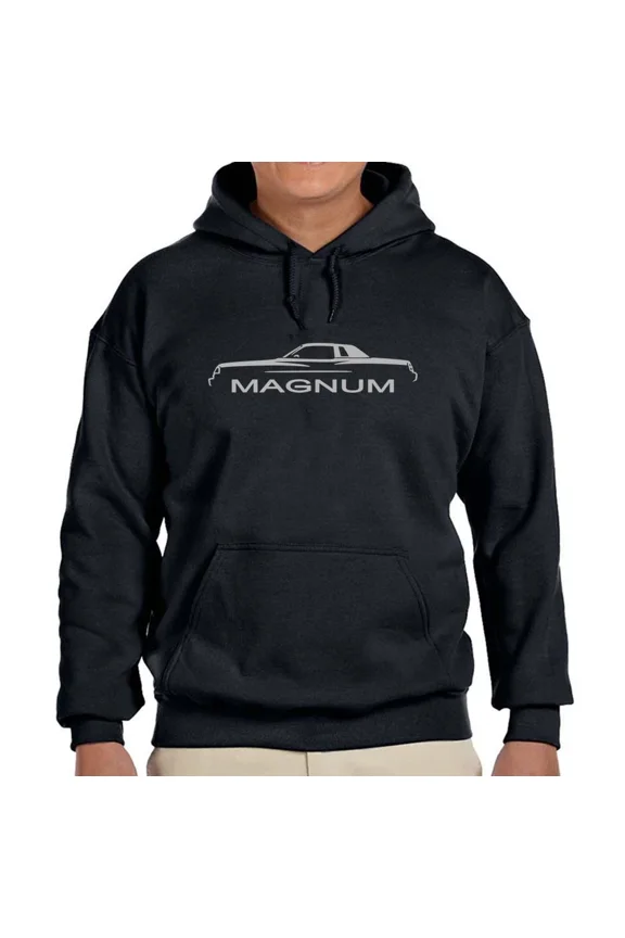 1978 1979 Magnum Black Hoodie Sweatshirt FREE SHIP