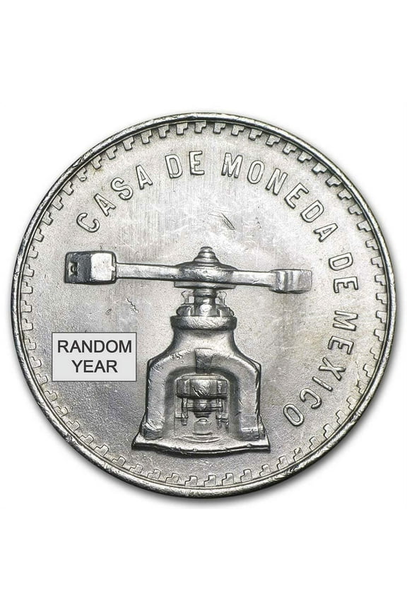 1978-1980 Mexico 1 oz Silver Onza Balance Scale AU/BU