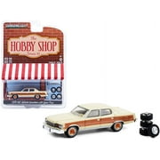 1978 AMC Matador Barcelona with Spare Tires, Sand Beige/Tan - Greenlight 97100C/48 - 1/64 scale Diecast Model Toy Car
