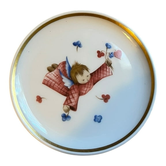 1978 Berta Hummel Museum Angel Mini Plate New