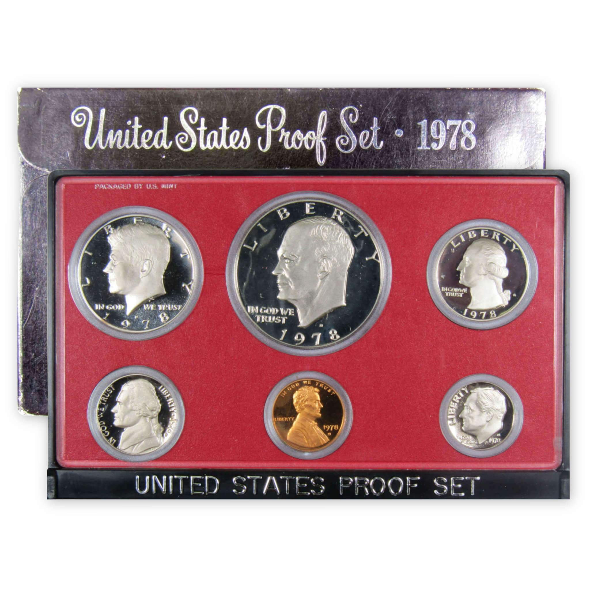 1978 Clad Proof Set U.S. Mint Original Government Packaging OGP