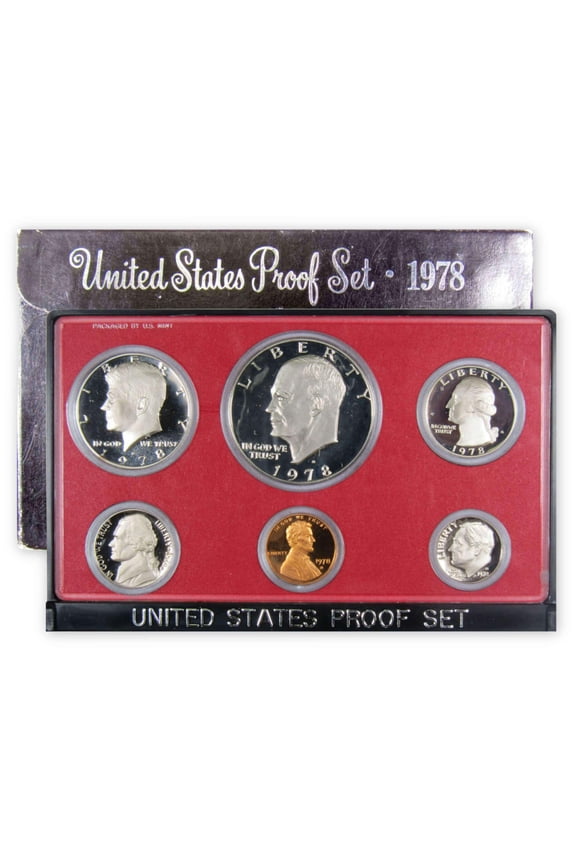 1978 Clad Proof Set U.S. Mint Original Government Packaging OGP
