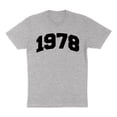 thumbnail image 1 of 1978 College Style Shirt Unisex 3X-Large Grey, 1 of 5