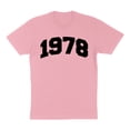 thumbnail image 1 of 1978 College Style Shirt Unisex Medium Pink, 1 of 5