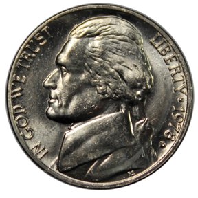 1978-D Jefferson Nickel Full Step Gem BU