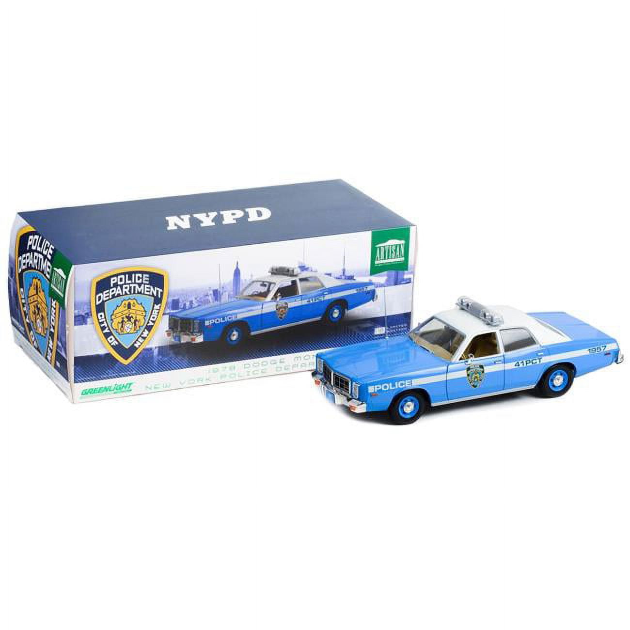 NYPD パトカー ミニカー 18/1 NYPD パトカー ミニカー 18/1 - メルカリ