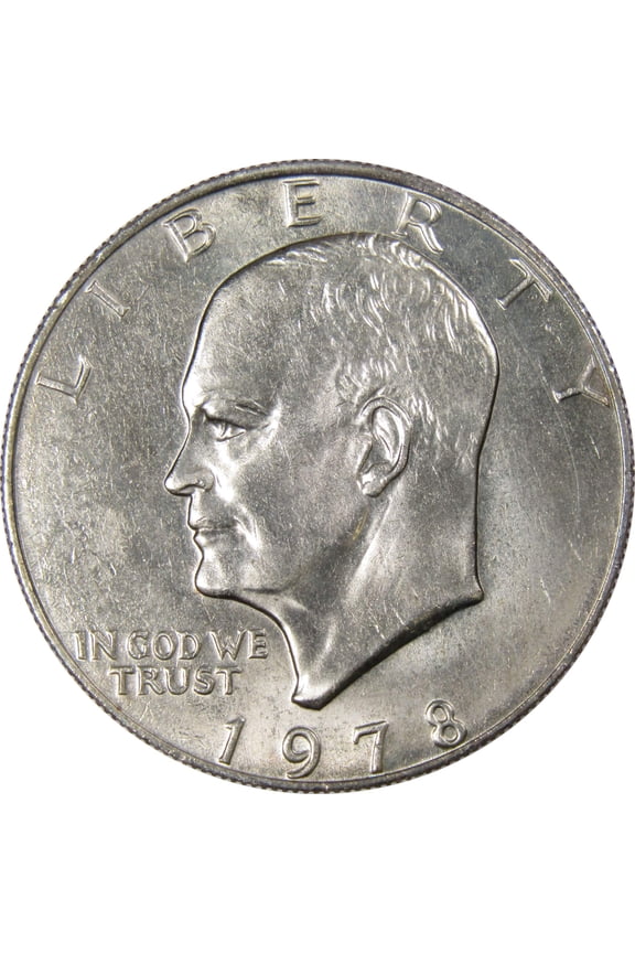 1978 Eisenhower Dollar BU Uncirculated Mint State Clad IKE $1 US Coin