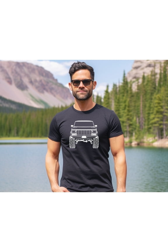 1978 Ford Bronco T-Shirt, Classic Truck Graphic Tee