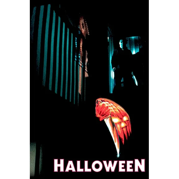 1978 Horror Movie Poster Michael Myers Laurie Strode Castle UNFRAMED PAPER POSTER, Home Decor