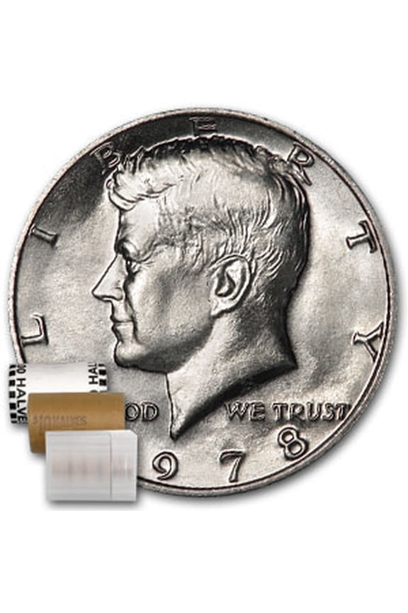 1978 Kennedy Half Dollar 20-Coin Roll BU