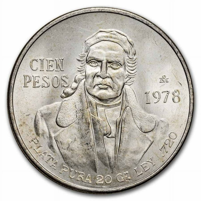 Y Cien Pesos メキシコ　ペソ銀貨　3枚セット Y Cien Pesos メキシコ ペソ銀貨 3枚セット - メルカリ