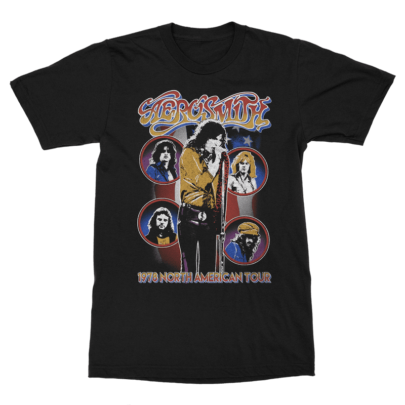 1978 North America Tour TShirt Aerosmith TShirt Vintage, Aerosmith