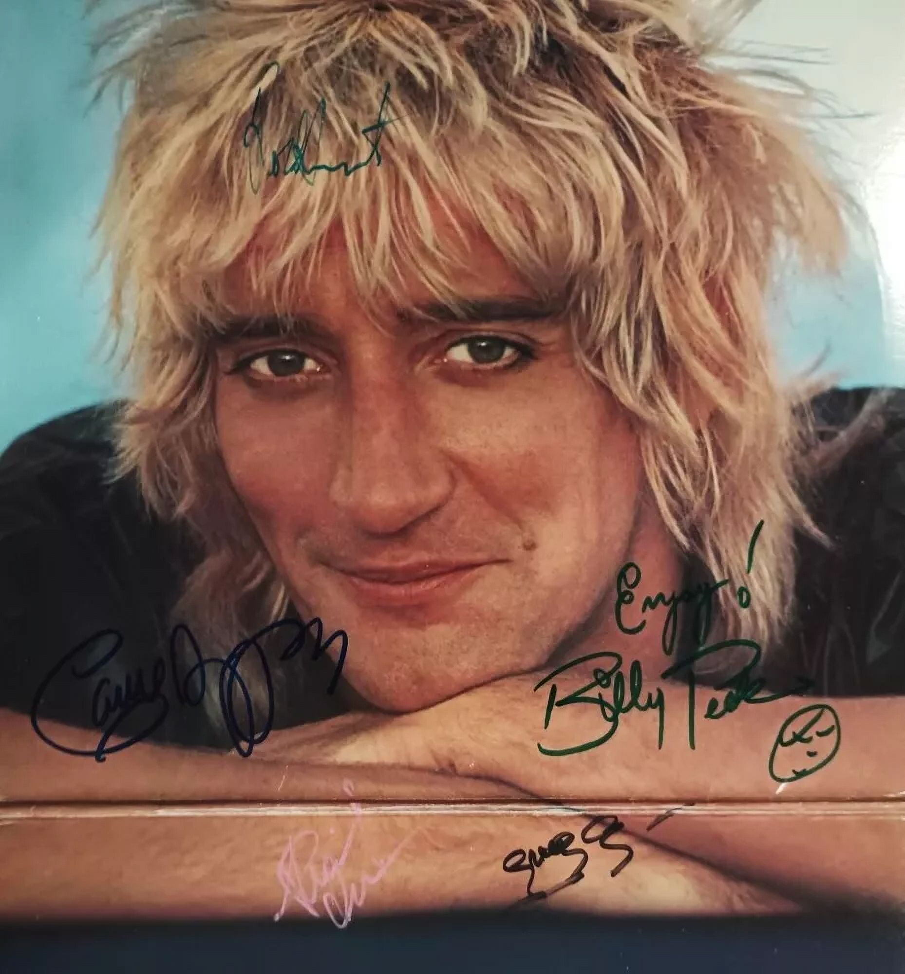 1978 ROD STEWART ALBUM POSTER INSERT WALL ART PRINT ES 11 X 17 Inch 1978-rod-stewart-album-poster-insert-wall-art-print-es-11-x-17-inch