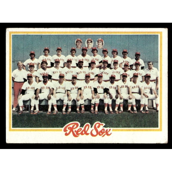 1978 Topps Boston Red Sox TC, CL #424