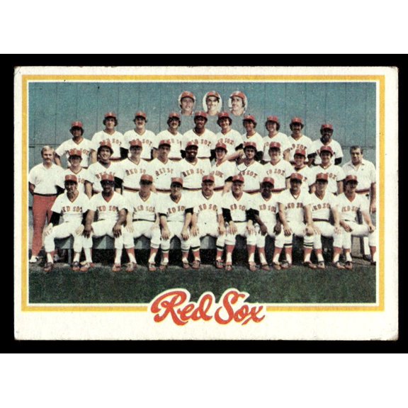 1978 Topps Boston Red Sox TC CL Baseball Card #424 GD/GD+