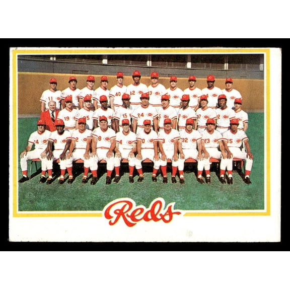 1978 Topps Cincinnati Reds TC, CL #526