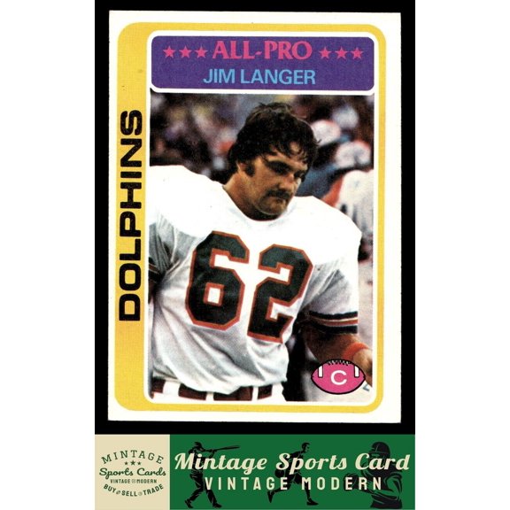 1978 Topps Jim Langer #70