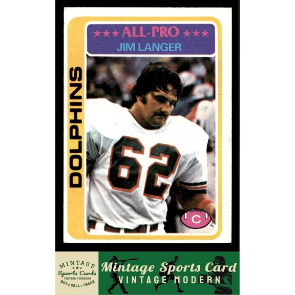 1978 Topps Jim Langer #70