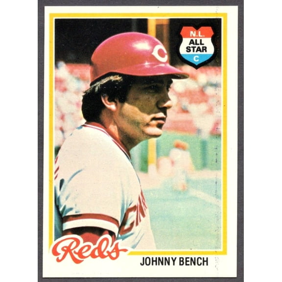 1978 Topps Johnny Bench #700 Cincinnati Reds Baseball Card