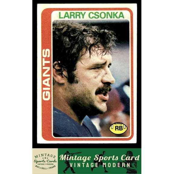 1978 Topps Larry Csonka #25